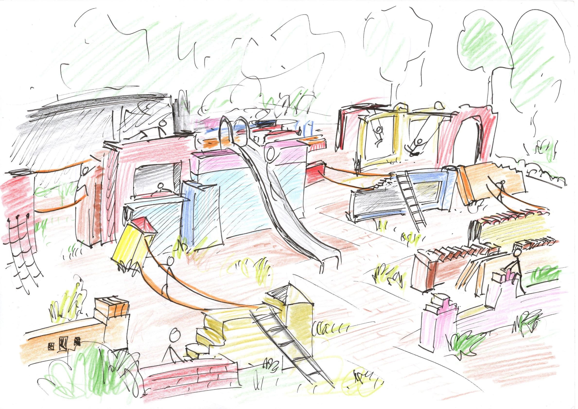Simpson's Park Sketch (1)